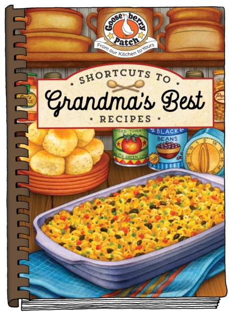 Shortcuts to Grandma's Best Recipes, Spiral bound Book