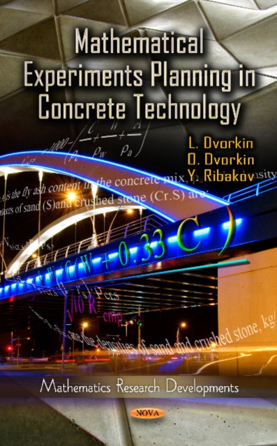 Mathematical Experiments Planning in Concrete Technology, Paperback / softback Book