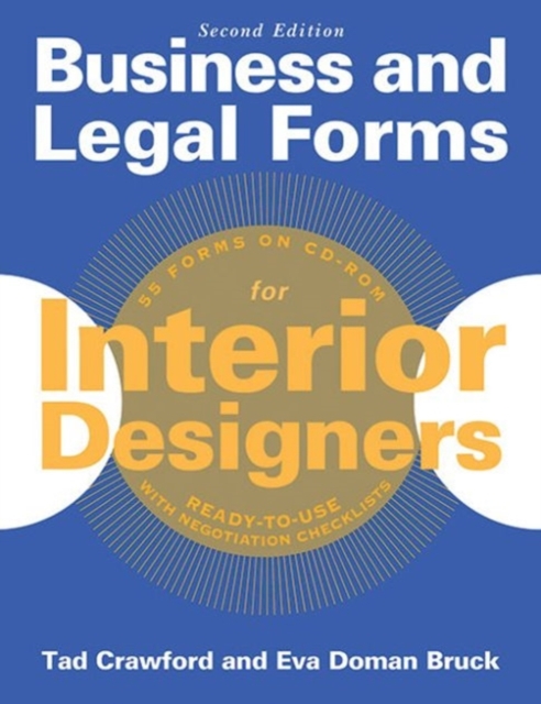 Business and Legal Forms for Interior Designers, Second Edition, Paperback / softback Book