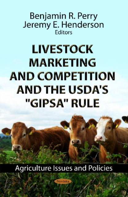Livestock Marketing & Competition & the USDA's, Paperback / softback Book