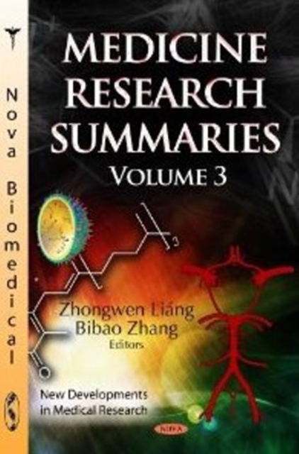 Medicine Research Summaries : Volume 3, Hardback Book