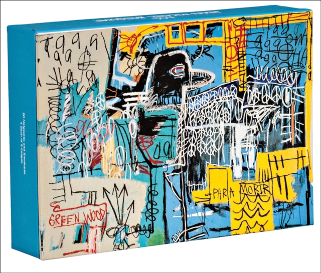 Jean-Michel Basquiat FlipTop Notecards, Cards Book