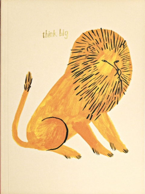 Big Cat Lion GreenJournal, Diary or journal Book