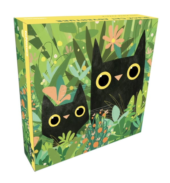Black Cat Adventure 1000-Piece Puzzle, Other merchandise Book