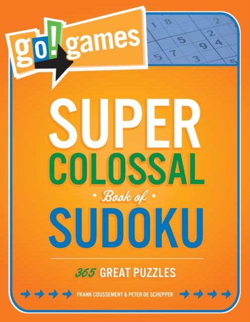 Go! Games Super Colossal Book Of Sudoku, Paperback / softback Book