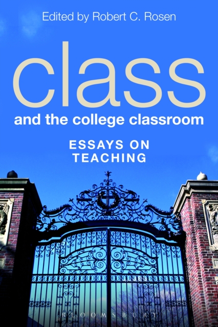 Class and the College Classroom : Essays on Teaching, PDF eBook