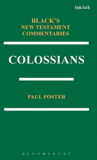 Colossians BNTC, Hardback Book