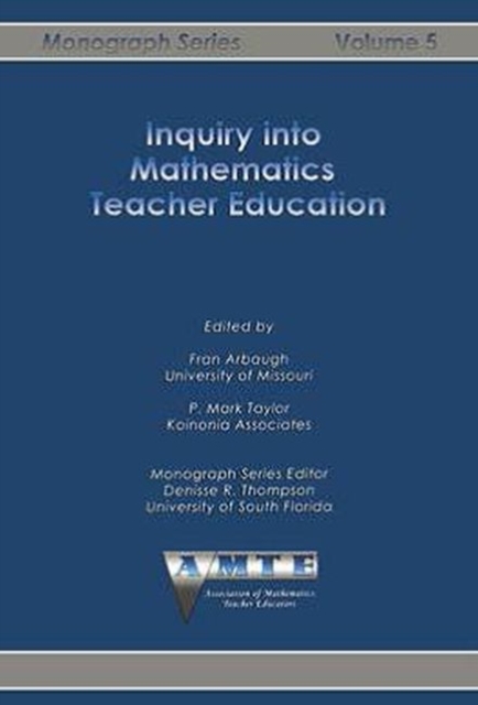 Inquiry into Mathematics Teacher Education, Paperback / softback Book