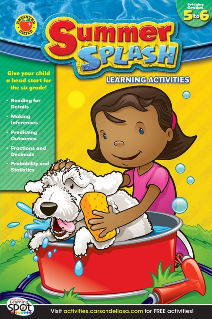 Summer Splash Learning Activities, Grades 5 - 6, PDF eBook