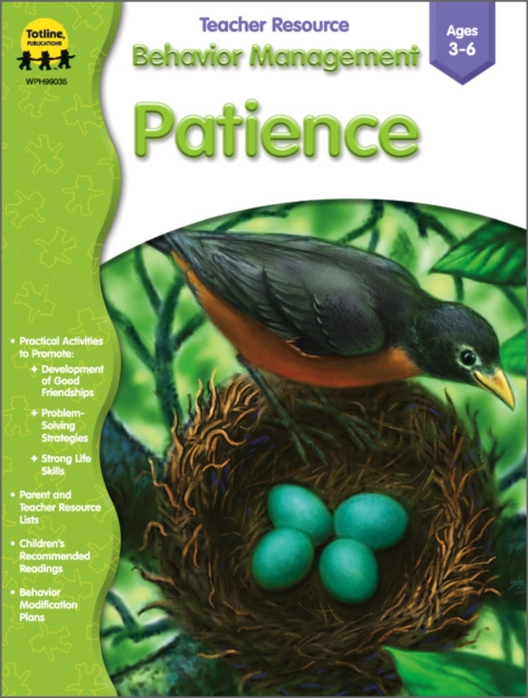 Behavior Management: Patience, Grades Toddler - K, PDF eBook