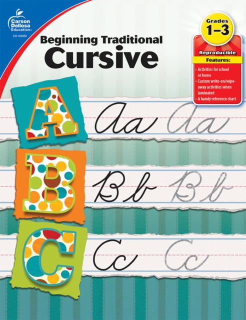 Beginning Traditional Cursive, Grades 1 - 3, PDF eBook