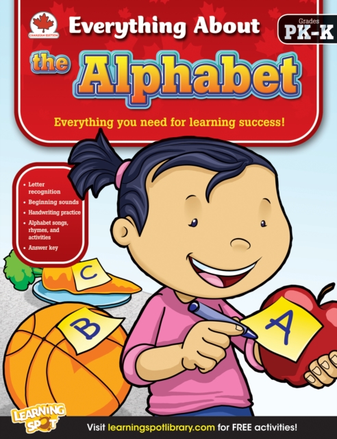 The Alphabet, Grades PK - K : Canadian Edition, PDF eBook