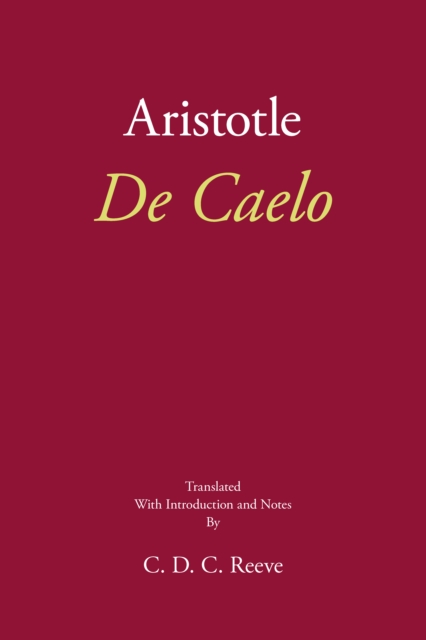 De Caelo, Paperback / softback Book