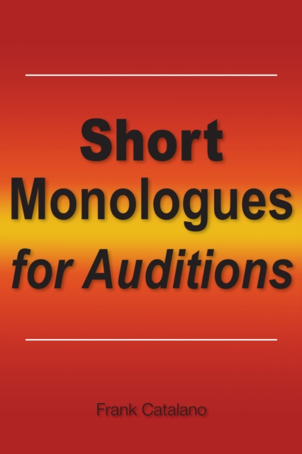 Short Monologues for Auditions, EPUB eBook