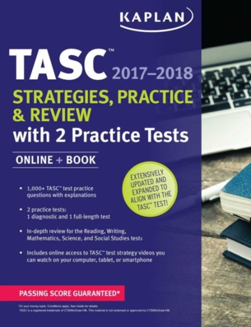 Tasc Strategies, Practice & Review 2017-2018 with 2 Practice Tests : Online + Book, Paperback / softback Book