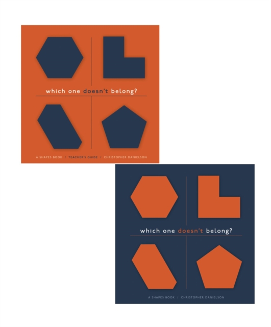 Which One Doesn't Belong? : A Shapes Book, Teacher's Guide with Student Book, Multiple-component retail product Book