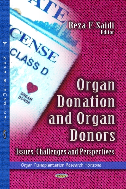 Organ Donation and Organ Donors : Issues, Challenges and Perspectives, PDF eBook