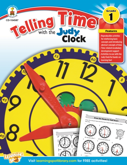 Telling Time with the Judy(R) Clock, Grade 1, PDF eBook