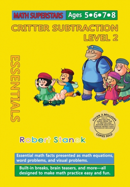 Math Superstars Subtraction Level 2 : Essential Math Facts for Ages 5 - 8, Paperback / softback Book