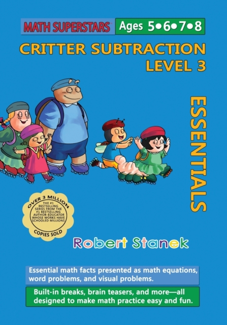 Math Superstars Subtraction Level 3 : Essential Math Facts for Ages 5 - 8, Paperback / softback Book