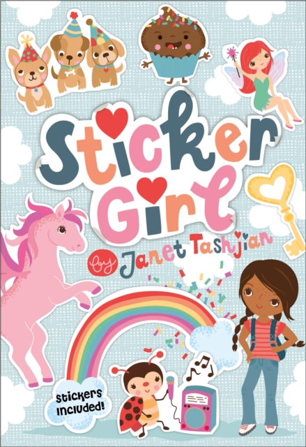 Sticker Girl, Hardback Book