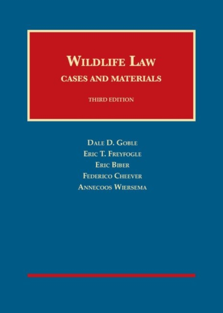 Wildlife Law, Hardback Book