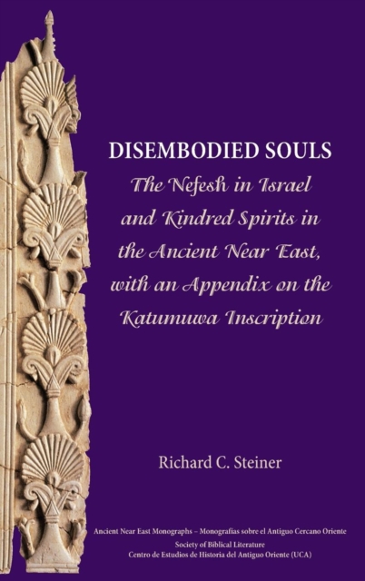 Disembodied Souls : The Nefesh in Israel and Kindred Spirits in the Ancient Near East, with an Appendix on the Katumuwa Inscription, Hardback Book