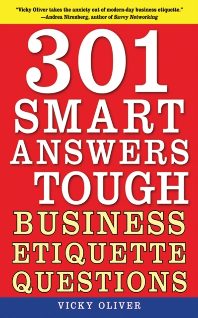 301 Smart Answers to Tough Business Etiquette Questions, EPUB eBook