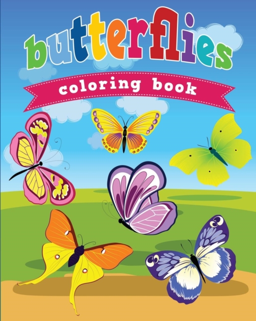 Butterflies Coloring Book, Paperback / softback Book