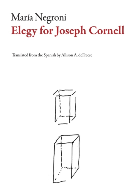 Elegy for Joseph Cornell, Paperback / softback Book