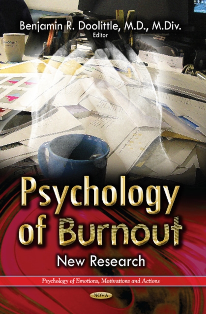Psychology of Burnout : New Research, Hardback Book