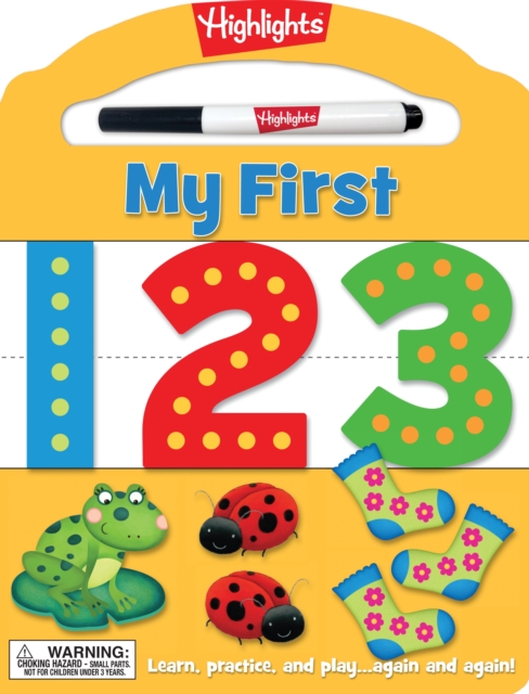 My First 123 : Learn, practice, and play again and again!, Loose-leaf Book
