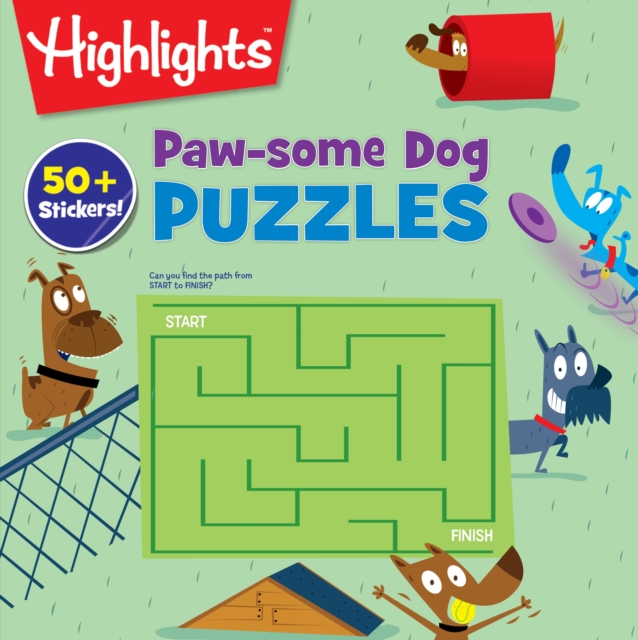 Paw-some Dog Puzzles, Paperback / softback Book