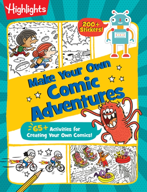 Make Your Own Comic Adventures : 65+ Activities for Creating Your Own Comics!, Paperback / softback Book