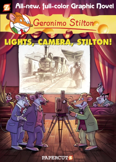 Geronimo Stilton Graphic Novels Vol. 16 : Lights, Camera, Stilton, Hardback Book