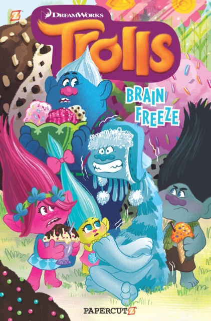 Trolls Graphic Novels #4: "Brain Freeze", Paperback / softback Book