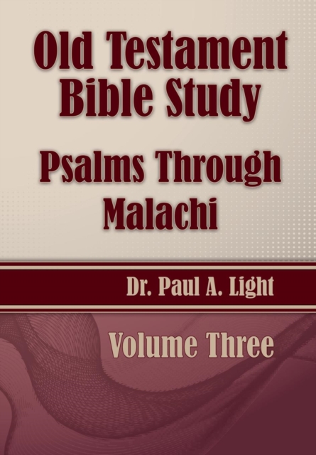 Old Testament Bible Study, Psalms Through Malachi, Paperback / softback Book