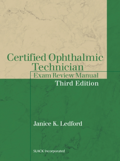Certified Ophthalmic Technician Exam Review Manual, EPUB eBook