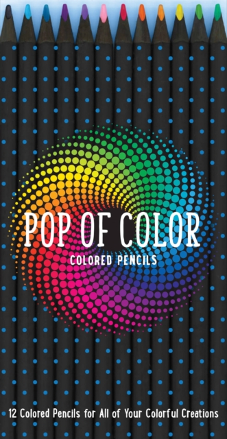 Pop of Color Pencil Set : 12 Colored Pencils for All Your Colorful Creations, General merchandise Book