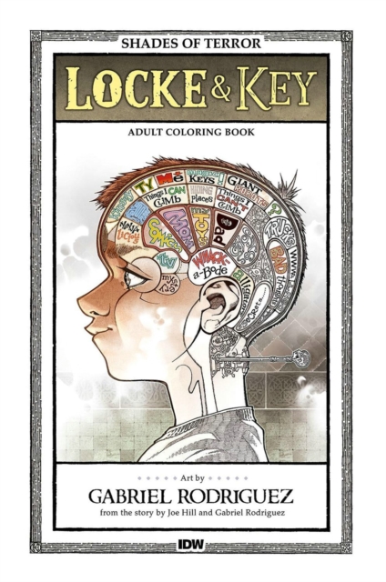Locke & Key Shades of Terror Coloring Book, Paperback / softback Book