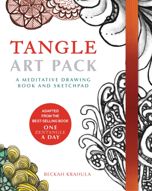 Tangle Art Pack : A Meditative Drawing Book and Sketchpad, Hardback Book