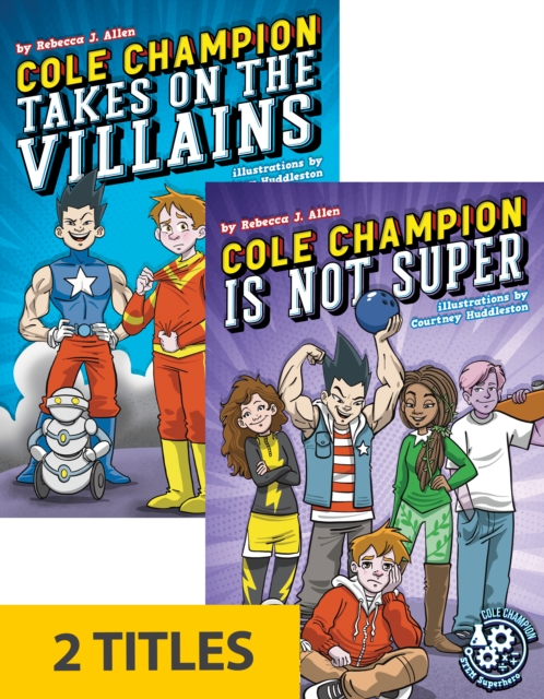 Cole Champion: STEM Superhero (Set of 2), Hardback Book