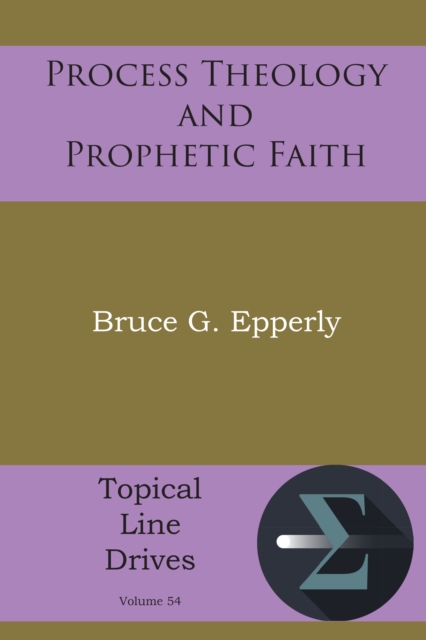 Process Theology and Prophetic Faith, EPUB eBook
