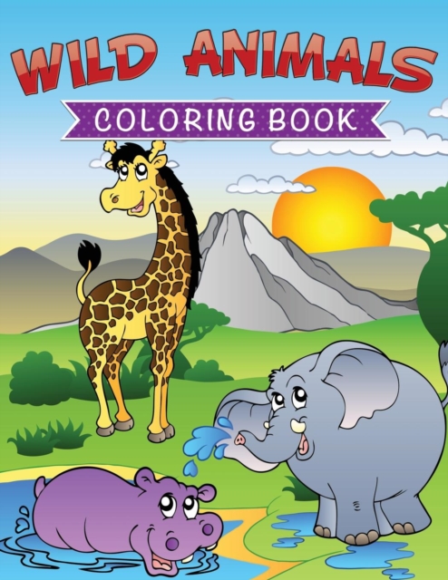 Wild Animals Coloring Book, Paperback / softback Book