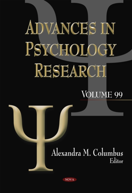 Advances in Psychology Research. Volume 99, PDF eBook