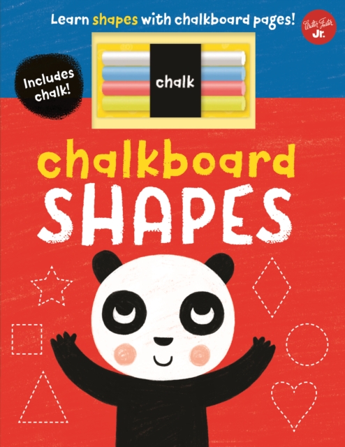 Chalkboard Shapes : Learn shapes with chalkboard pages!, Board book Book