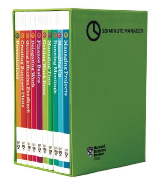 HBR 20-Minute Manager Boxed Set (10 Books) (HBR 20-Minute Manager Series), Multiple-component retail product Book