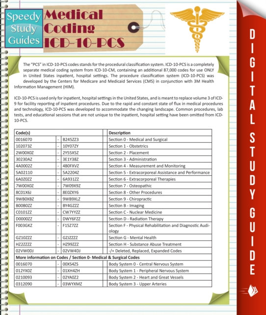 Medical Coding Icd-10-Pcs (Speedy Study Guides), PDF eBook