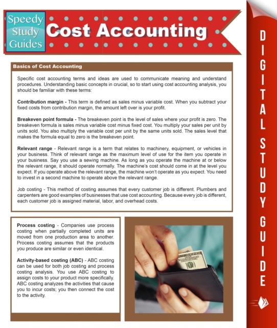 Cost Accounting (Speedy Study Guides), PDF eBook