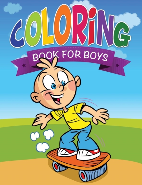Coloring Book for Boys, Paperback / softback Book